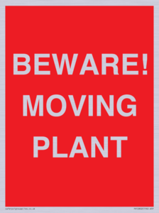 BEWARE! MOVING PLANT